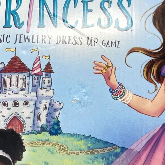 Pretty Pretty Princess Dress Up Game 2020 Incomplete No Instructions Damaged Box - Picture 7 of 8